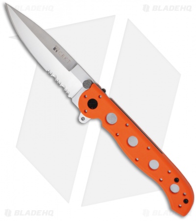 CRKT Carson M16-13ZER Emergency Rescue Zytel Folding Knife (3.5" Satin Serr)