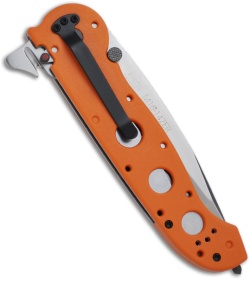 CRKT Carson M16-14ZER Emergency Rescue Zytel Folding Tanto Knife (3.75" Serr)