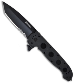 CRKT Carson M16-14ZLEK Law Enforcement Zytel Folding Tanto Knife (3.75" Serr)