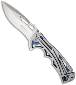 CRKT Nirk Tighe Folding Knife (3.875" Satin Plain) 5250