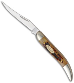CRKT Texas Toothpick Classic Folding Pocket Knife w/ Jig Bone (2.75" Plain) 6061