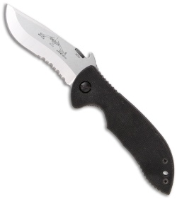 Emerson Mini-Commander SFS Knife (3.4" Stonewash Serr)