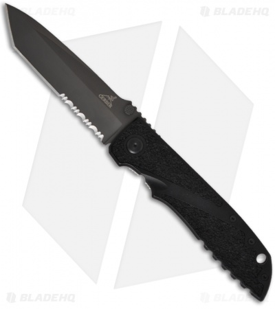 Gerber Icon Tanto Blade Folding Pocket Knife (Black SER) 0372