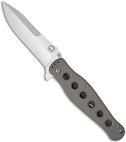Harley Davidson 13900 Ti-Fender Folding Knife Flipper (3.75" Satin Plain)