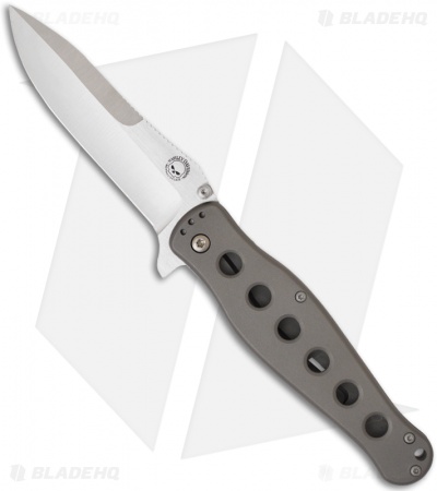 Harley Davidson 13900 Ti-Fender Folding Knife Flipper (3.75" Satin Plain)