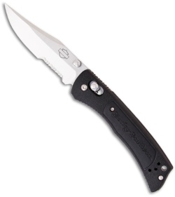 Harley Davidson 13150S-1 Mini Hardtail Axis Lock Knife (3.25" Satin Serr)