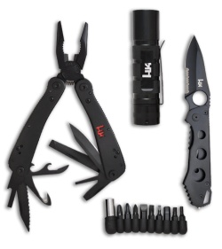 H&K 14440SB Combo Pack (Knife, Flashlight & Multi Tool)