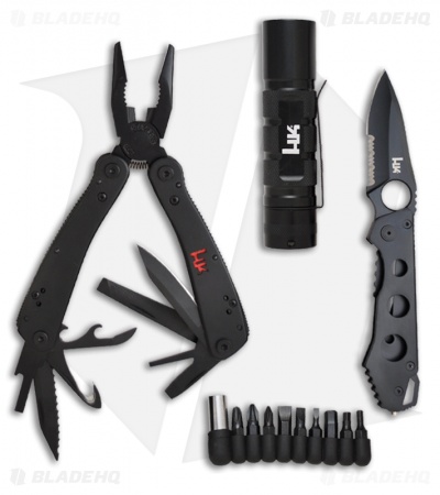 H&K 14440SB Combo Pack (Knife, Flashlight & Multi Tool)