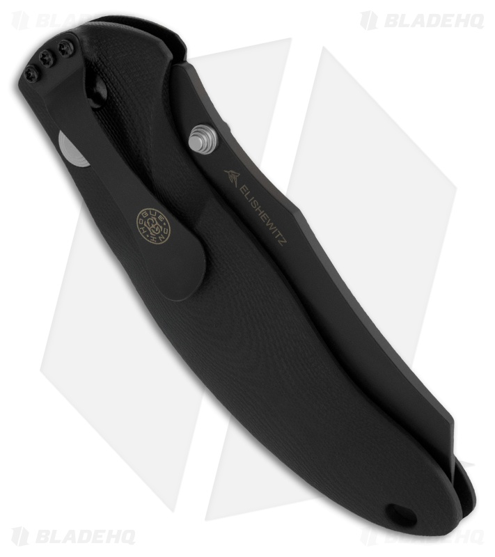 Hogue Knives EX04 Wharncliffe Knife Red Lava GMascus (4" Plain) 34442