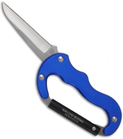 Kershaw Blue Mini Biner Folding Knife (2" Satin Plain) 1002BL