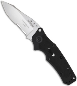 Kershaw RAM Folding Knife G10 (3.125" Bead Blast Serr) 1910ST