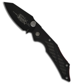 Microtech Select Fire Knife Manual Folder (3.5" Black Plain) 129-1