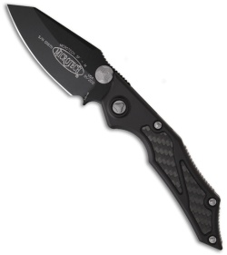 Microtech Select Fire Knife Manual Folder (3.5" Black Plain) 129-1