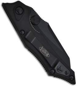 Microtech Tactical Select Fire Knife Manual Folder (3.5" Black Plain) 129-1T