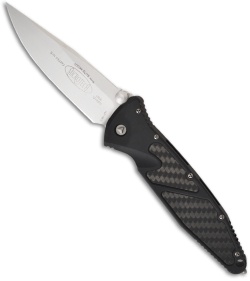 Microtech Socom Elite M/A Folding Knife Carbon Fiber (4" Bead Blast Plain) 160-7