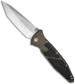 Microtech OD Green Socom Elite M/A Tanto Knife (4" Satin Plain) 161-4GR