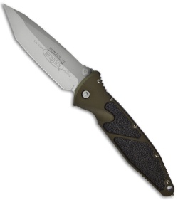 Microtech OD Green Socom Elite M/A Tanto Knife (4" Bead Blast Plain) 161-7GR