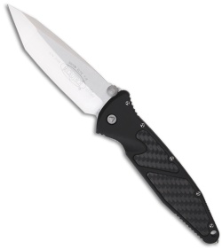 Microtech Socom Elite M/A Tanto Knife Carbon Fiber (4" Satin Plain) 161-4