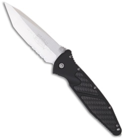 Microtech Socom Elite M/A Tanto Folding Knife (4" Satin Serr) 161-5
