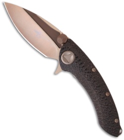 Microtech Marfione Custom Whaleshark Knife LSCF (Fire Color Tri-Tone)