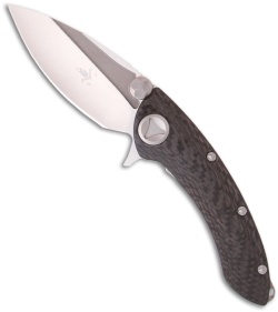 Microtech Marfione Custom Whaleshark Knife Carbon Fiber (Stonewash Tri-Tone)