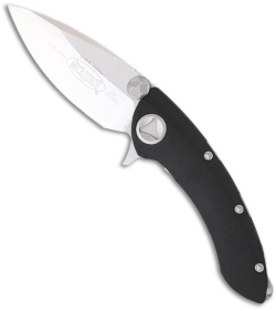 Microtech Whaleshark Flipper Knife G-10 (3.63" Bead Blast Serr) 167-8