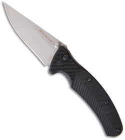 Ontario Apache TAC-1 Folding Tactical Knife (3.5" Bead Blast Plain)