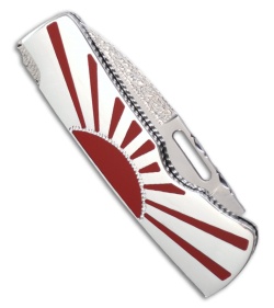 Blackie Collins Paragon Custom Rising Sun Folding Hunter Knife PARA-011-C