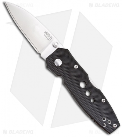 SOG Contractor I Pocket Knife (2.625" Satin Plain) EL-10