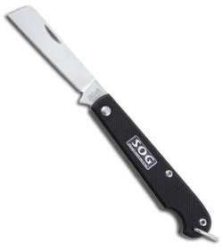 SOG Contractor II Pocket Knife (2.5" Satin Plain) EL-20