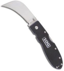 SOG Contractor IV Pocket Knife (2.625" Satin Plain) EL-40