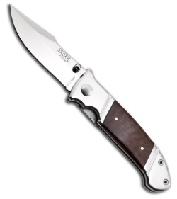 SOG Fielder Mini Pocket Knife (2.75" Satin Plain) FF-33