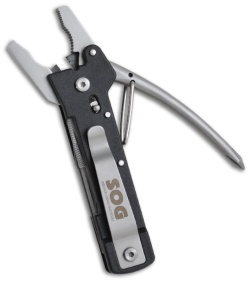 SOG Knives Micro ToolClip Multi-Tool (Black) TC-01