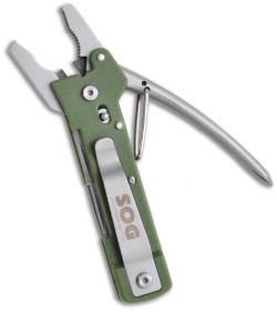 SOG Knives Micro ToolClip Multi-Tool (Green) TC-03