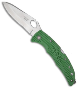 SOG SOGzilla Small Green Zytel Folding Pocket Knife (Satin PLN) GSP-01
