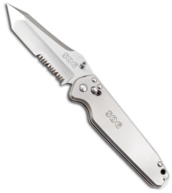 SOG Vision Arc-Lock Manual Knife (Serr) SV68