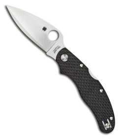 Spyderco Caly 3.5 ZDP-189 Folding Knife (3.5" Plain) C144CFPE