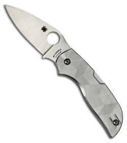 Spyderco Chaparral Titanium Stealth Folding Knife (2.8" Satin Plain) C152TIP