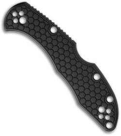 Custom Black Aluminum Replacement Handle for Delica 4 (Honey Pattern)