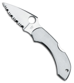 Spyderco Stainless Dragonfly Folding Knife (SER) C28S