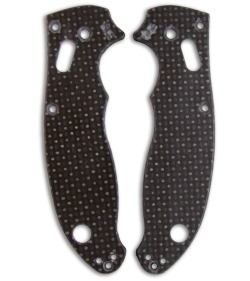 Custom Carbon Fiber Replacement Scales for Spyderco Manix 2