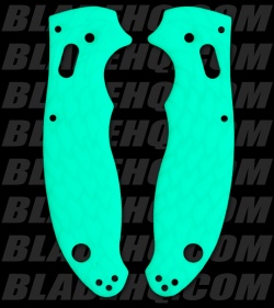 Glow-In-The-Dark Replacement Scales w/ Dragon Texture for Spyderco Manix 2
