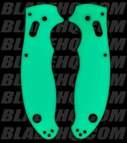 Glow-In-The-Dark Replacement Scales for Spyderco Manix 2