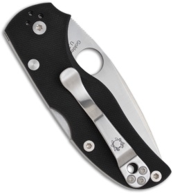 Spyderco Native 5 Knife G-10 Folding (3" Satin Plain) C41GP5