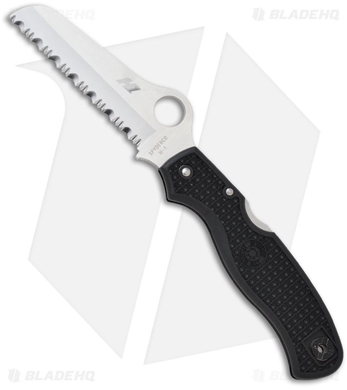 Spyderco Atlantic Salt Folding Dive Knife C89SBK FRN (3.69" Satin Serr