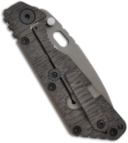 Strider Knives Duane Dwyer Custom Razor Wire SMF Green G-10 Folder (3.9" Plain)