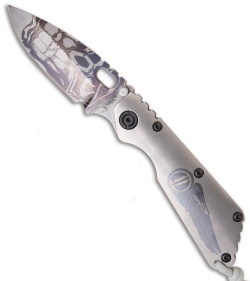 Strider Custom Starlingear Titanium SMF Knife (3.9" Titanium) Limited Edition