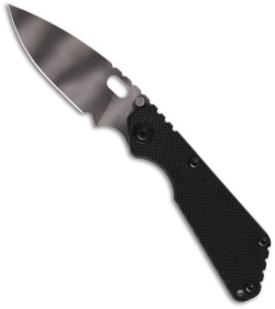Strider Knives SnG Black G-10 Manual Folding Knife (3.5" Tiger Stripe Plain)