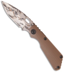 Strider Knives SnG CC DIGI Coyote G10 Folding Knife (3.5" Digi Camo Plain)