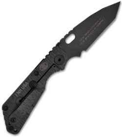 Strider Knives SnG CC Tanto FNA Edition Black G-10 Folding Knife (3.5" Black)